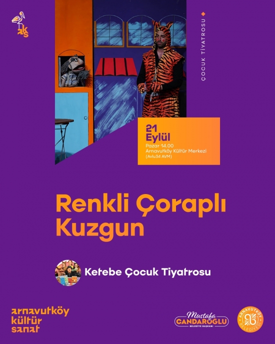 Renkli Çoraplı Kuzgun