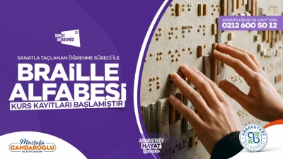 Braille Alfabesi Kurs Kayıtlarımız Başladı