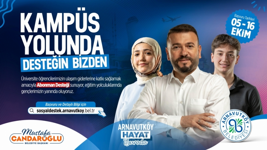 Kampüs Yolunda Desteğimiz Gençlerimizle