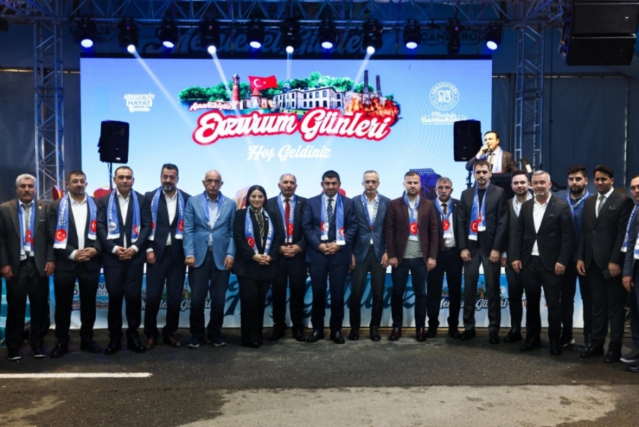 Erzurum Tanıtım Günleri Arnavutköy’de Coşkuyla Gerçekleşti