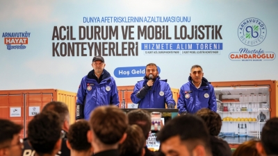 Afetlere Karşı 14 Acil Durum Konteynerini Hizmete Aldık
