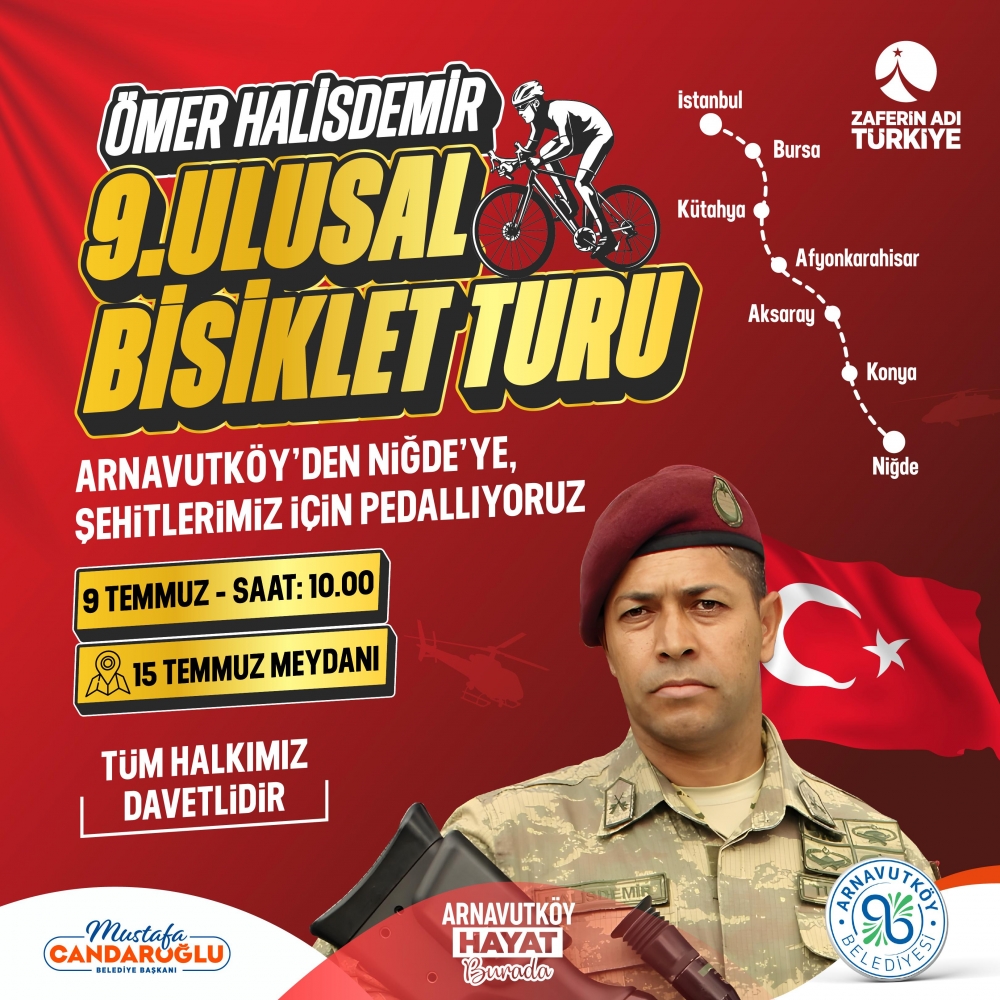 9.ömer halisdemir bisiklet turu