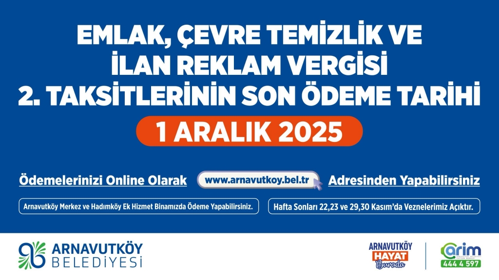 
									Vergi Ödemeleri 2025