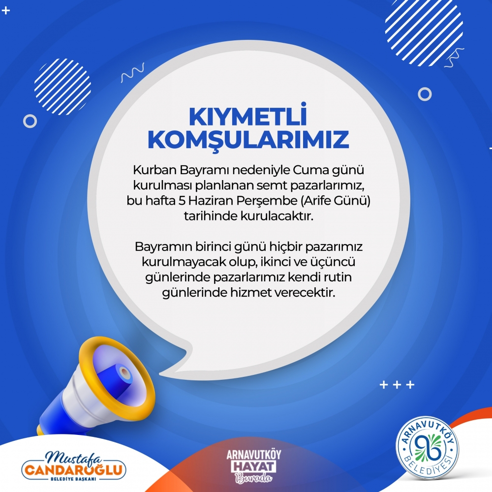 Kurban Pazar Kurulumu