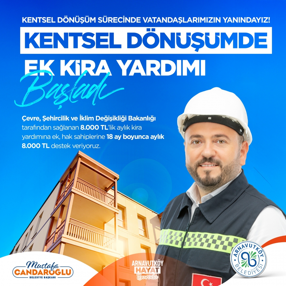 Kentsel dönüşüm kira yardımı