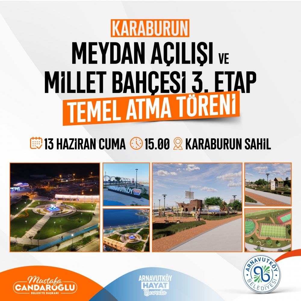 Karaburun Meydan Açılış