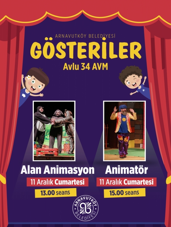 Alan Animasyon Ve Animatör Gösterisi