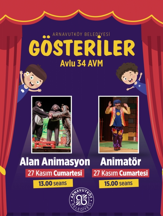 Alan Animasyon Ve Animatör Gösterisi
