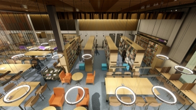 Şehir Parkı İçerisine Modern Kütüphane İnşa Ediliyor