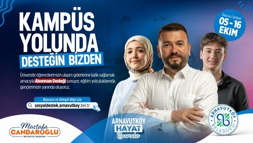 Kampüs Yolunda Desteğimiz Gençlerimizle