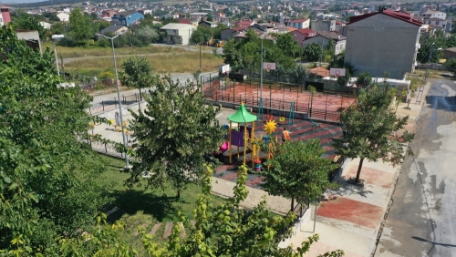 Osman Gazi Parkı Yenilendi