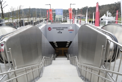 Arnavutköy-İstanbul Havalimanı Metro Hattı Hizmete Açıldı