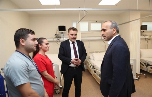 Başkan Baltacı, Tıp Merkezinin Açılış Törenine Katıldı