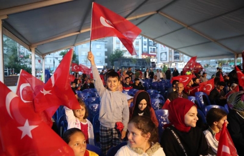 15 Temmuz Şehitleri ve Gazileri Arnavutköy’de Anıldı