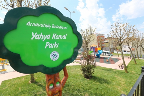 Yahya Kemal Parkı Revize Edildi